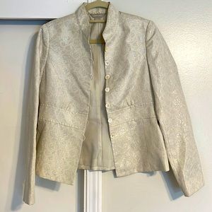 Janesville winter white with Silver design jacket